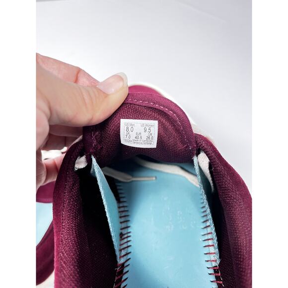 Van's Sneakers Marron Men's size 8 Women's size 9.5 Pre-Owned Great Condition - Picture 6 of 8